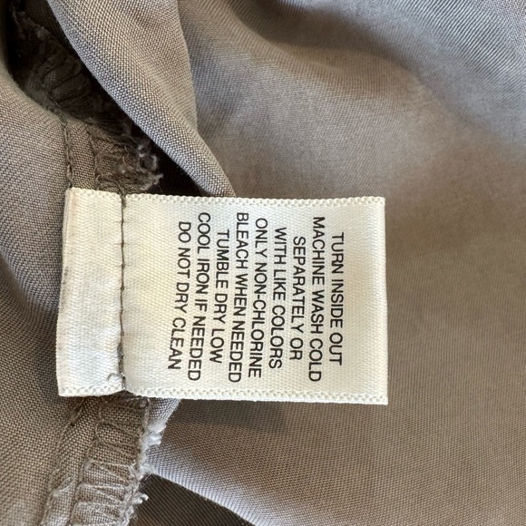 Love Fire Women’s Shirt Dress Size M Olive Green - Picture 5 of 7